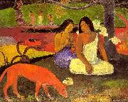 Paul Gauguin Making Merry8 painting
